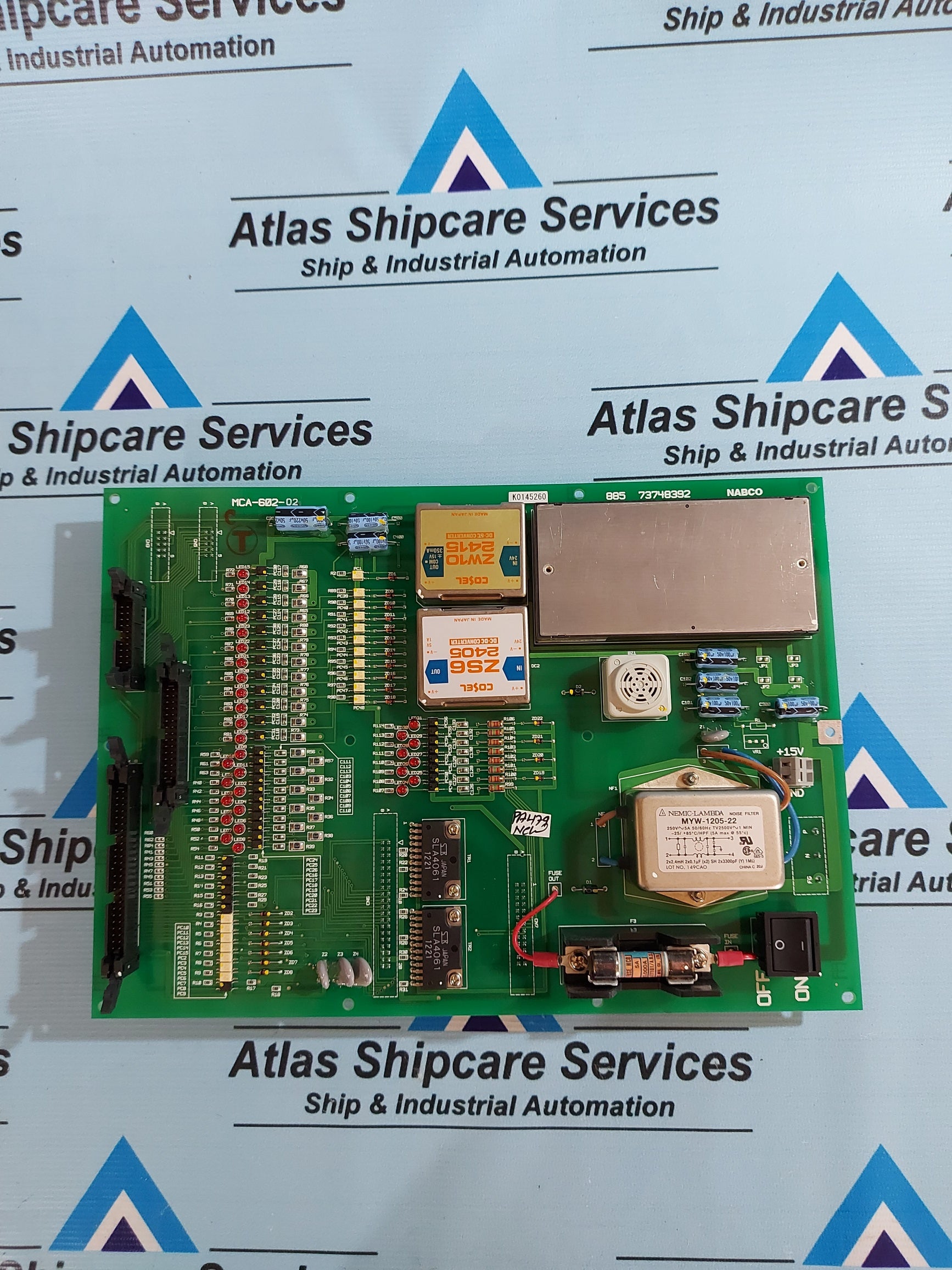 NABCO MCA-602-02 PCB CARD 885 73748392